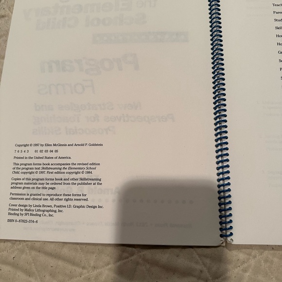 Skillstreaming the Elementary school child- program forms- new strategies! - Picture 3 of 11